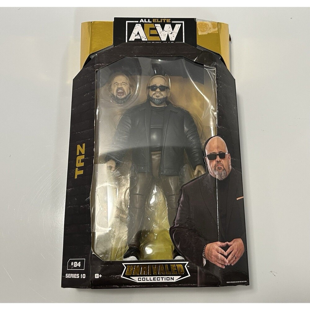 AEW Unrivaled Collection Series 10 #84 TAZ All Elite Wrestling Action Figure New